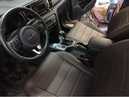 Авточехлы на Kia Sportage 4 Авточехлы на Kia Sportage 4