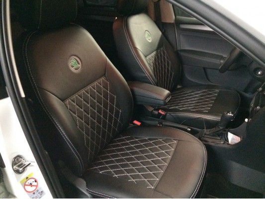 Авточехлы на Skoda Rapid FL
