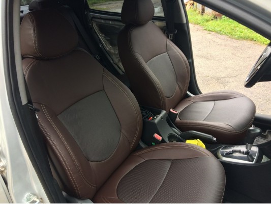 Каркасные авточехлы на Hyundai Solaris